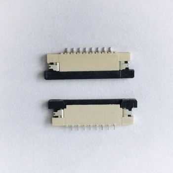 FPC连接器1.0mm间距 H1.2 拉拔式 下接