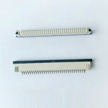 FPC连接器1.0mm间距 H2.5 拉拔式下接