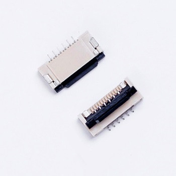 FPC连接器1.0mm间距 H2.0 掀盖式